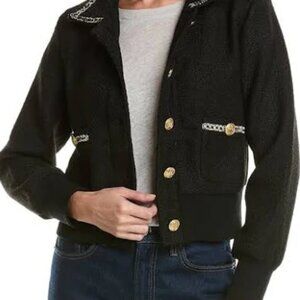 Ellen Tracy Women's Boucle Jacket with Tweed Trim - NWT